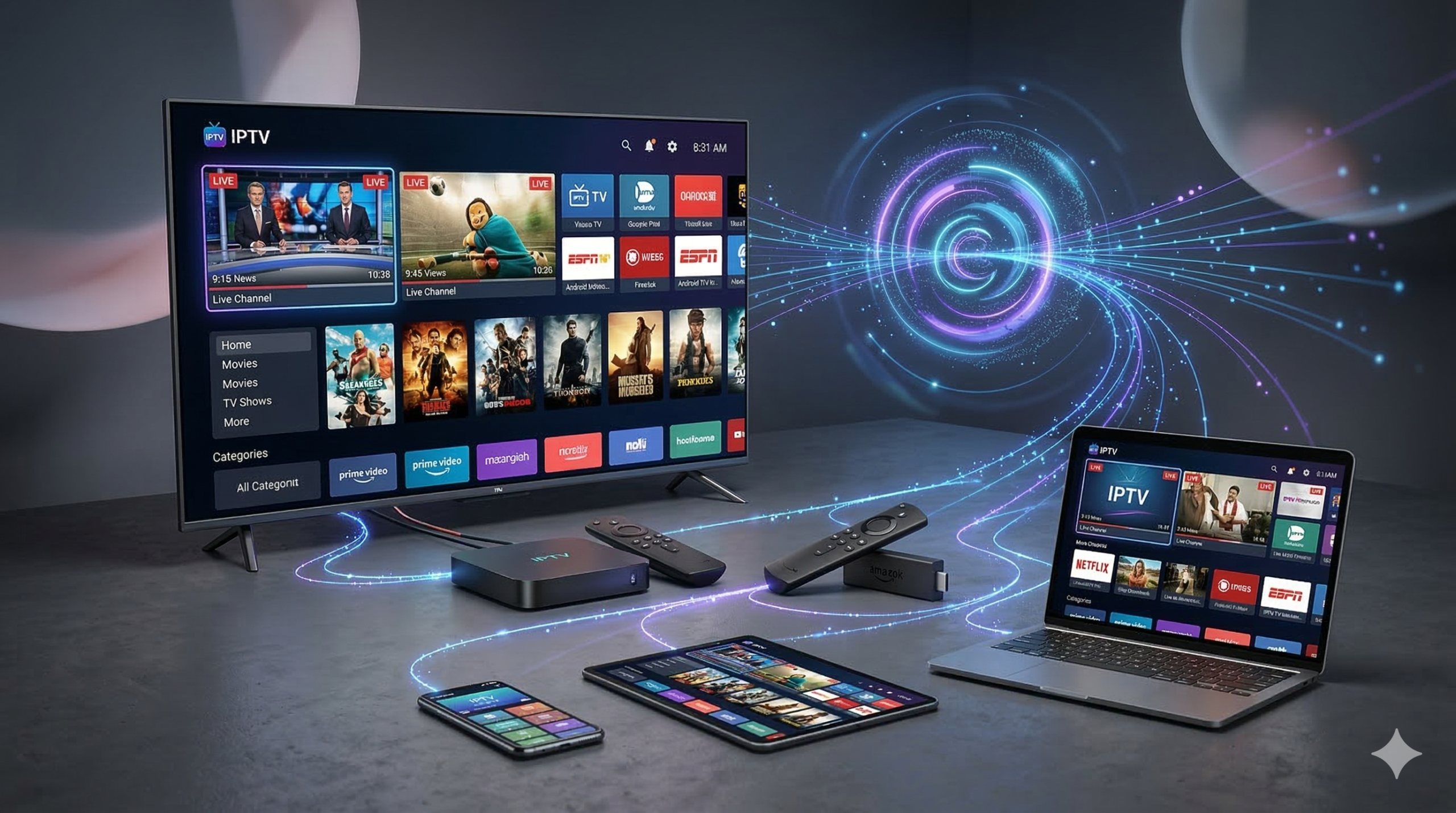 Devices that support IPTV