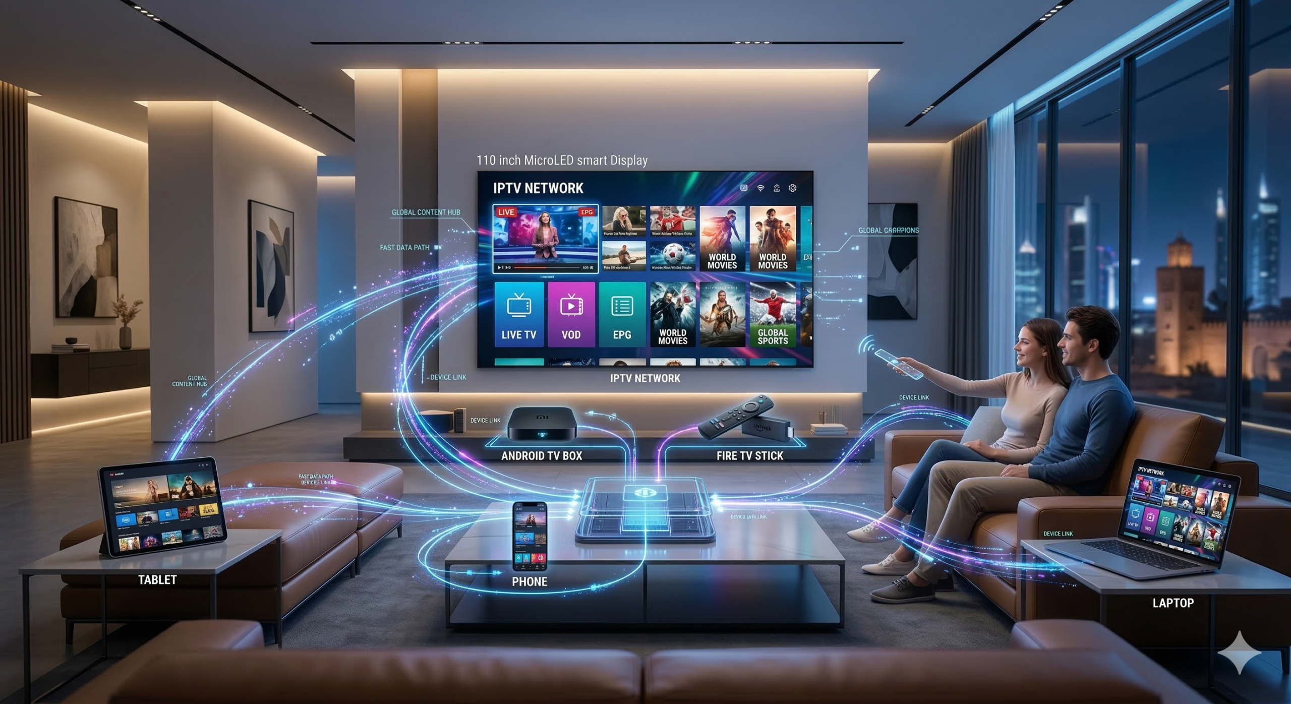 IPTV streaming devices