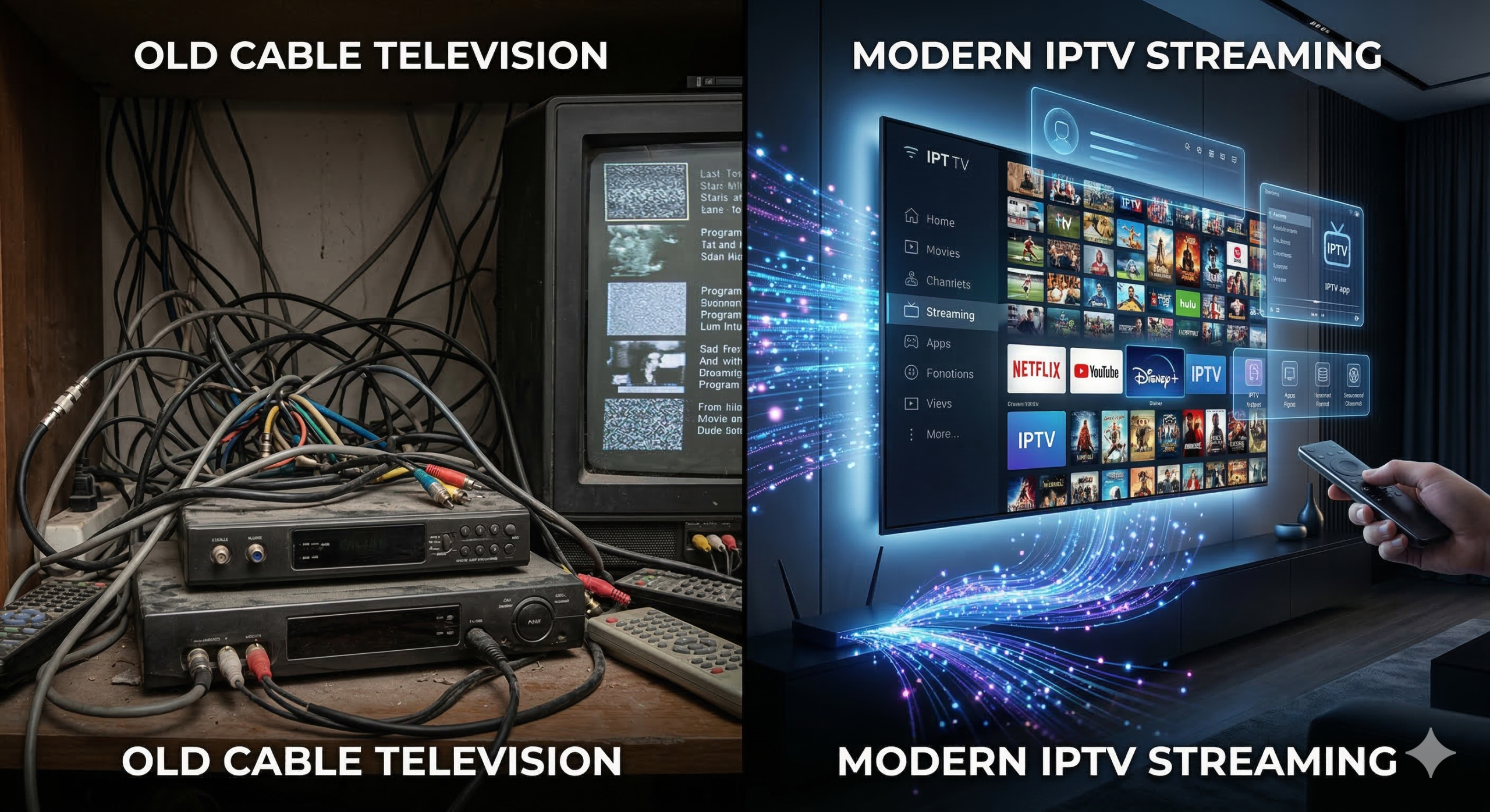 IPTV vs cable TV comparison