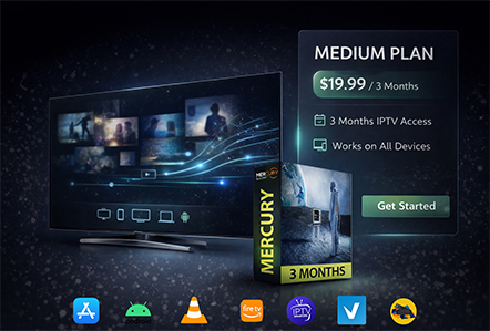 IPTV MEDIUM Plan 3 Month