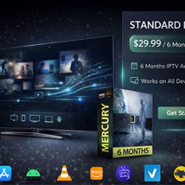 IPTV STANDARD Plan 6 Months