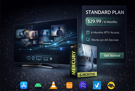 IPTV STANDARD Plan 6 Months